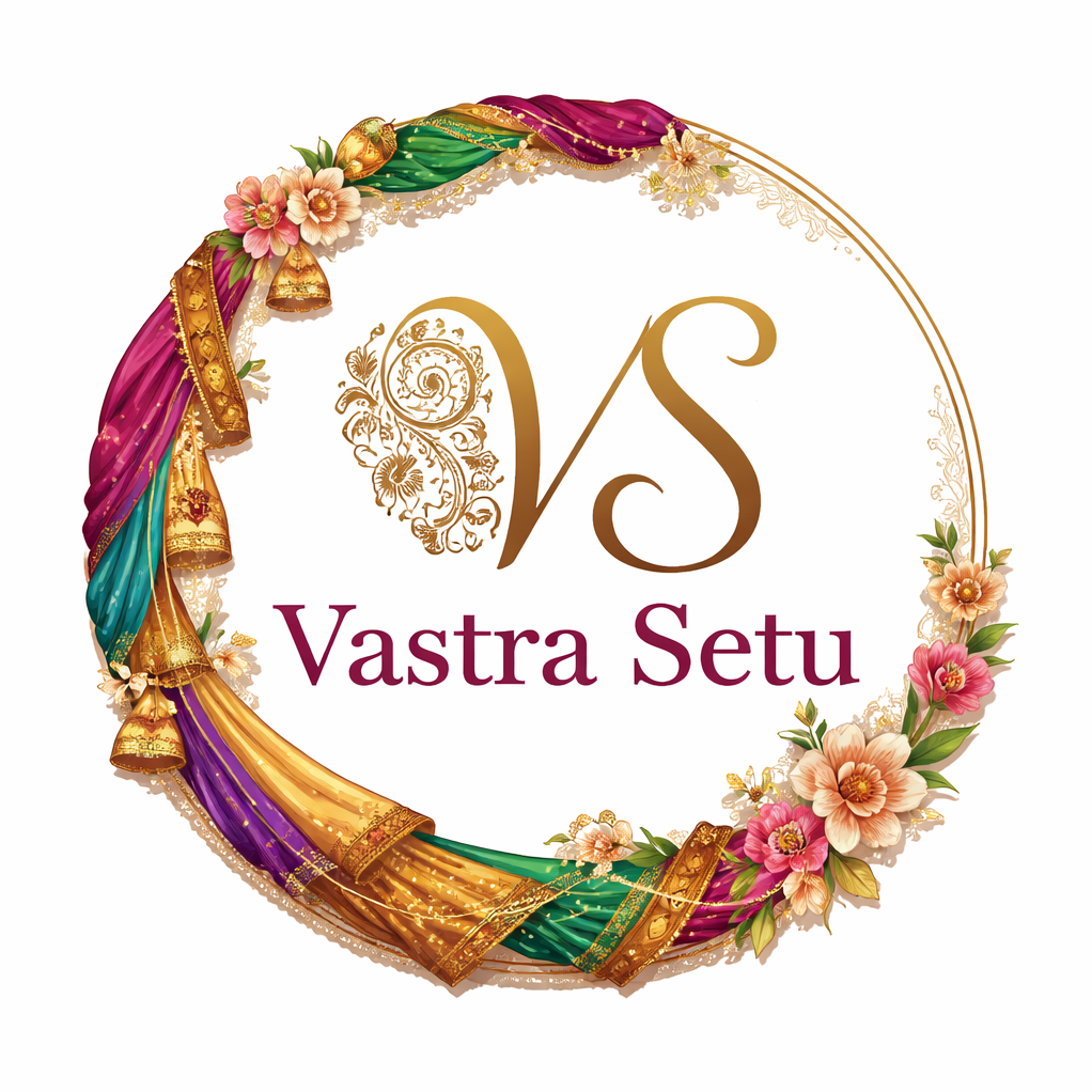 elegant vastra setu logo design